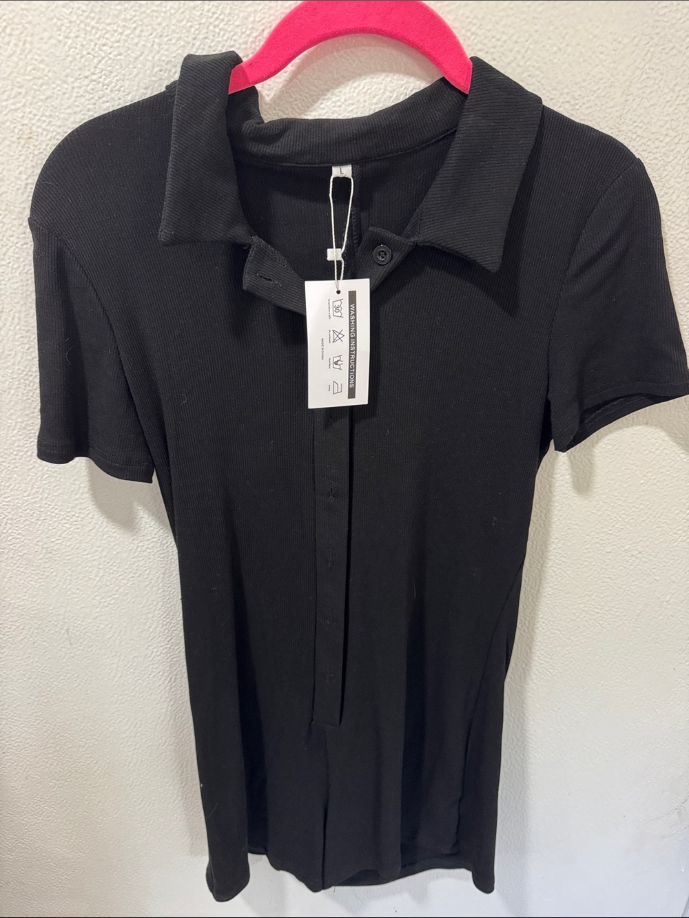 Women Mini Button Up Dress